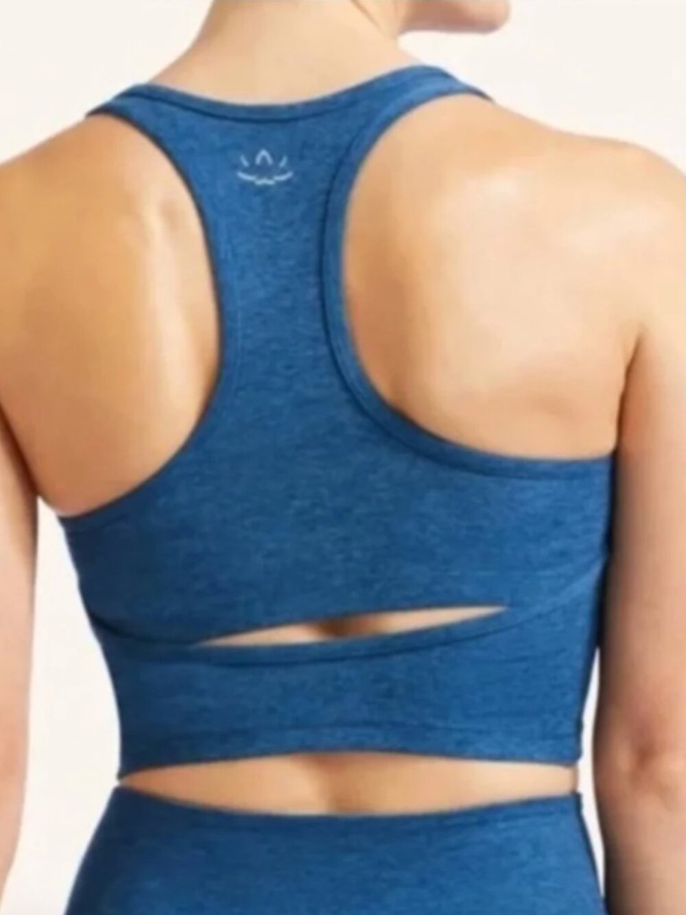 Beyond Yoga x Peloton Blue Spacedye Sports Bra Crop Top Size XL - Picture 7 of 7